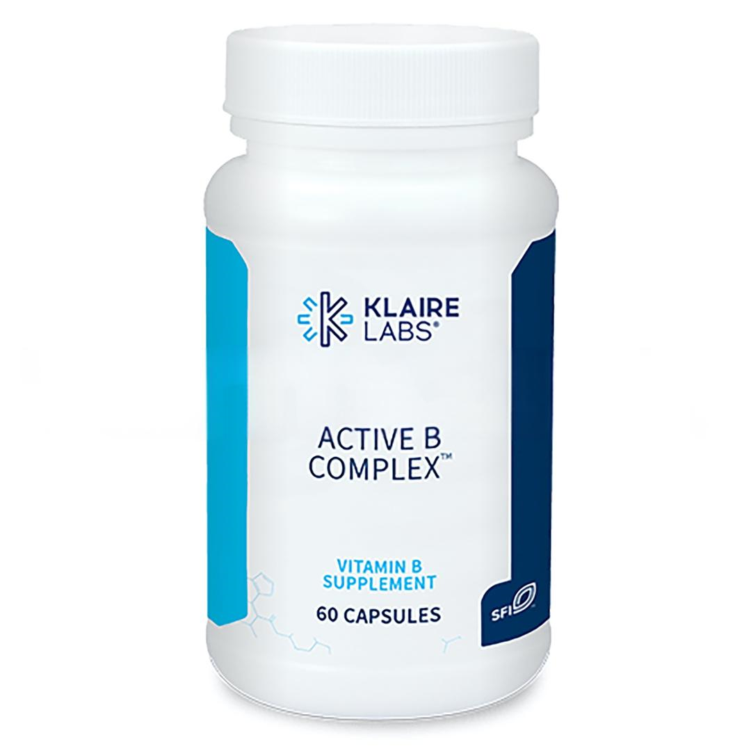 Klaire Labs Active B Complex 60 Kapsül