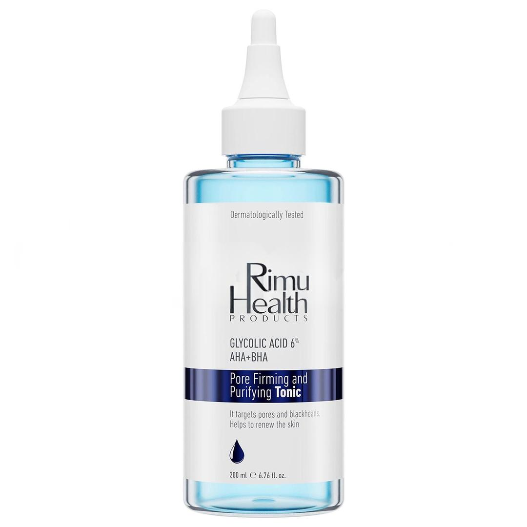 Rimu Health Products Gözenek Sıkılaştırıcı ve Arındırıcı Tonik Glycolic Acid %6 AHA BHA 200 ml