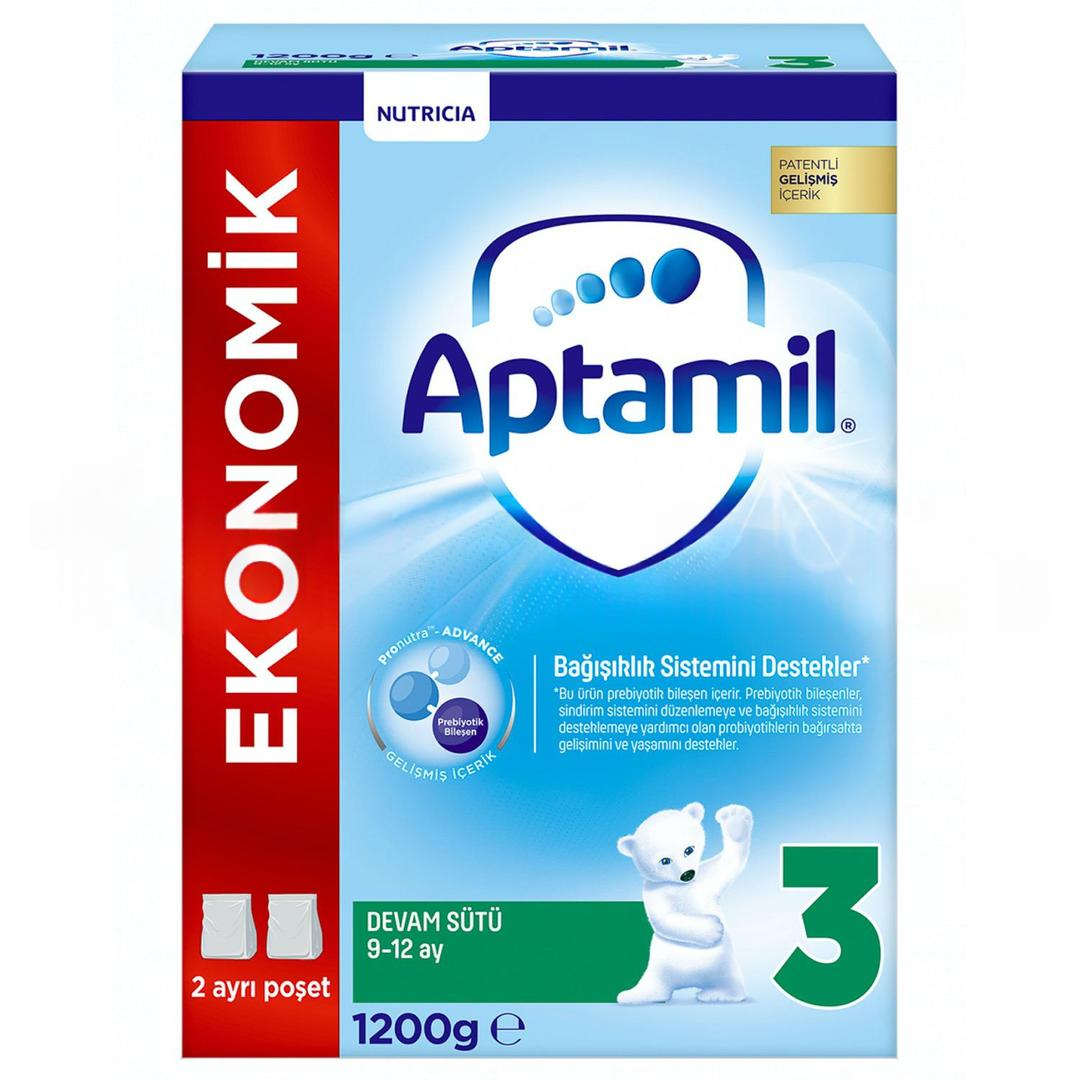 Aptamil 3 Devam Sütü 1200 gr