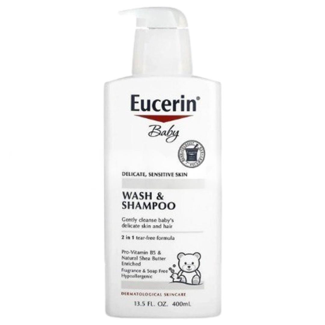 Eucerin 2'si 1 Arada Formül Bebek Yıkama Şampuanı 400 ml