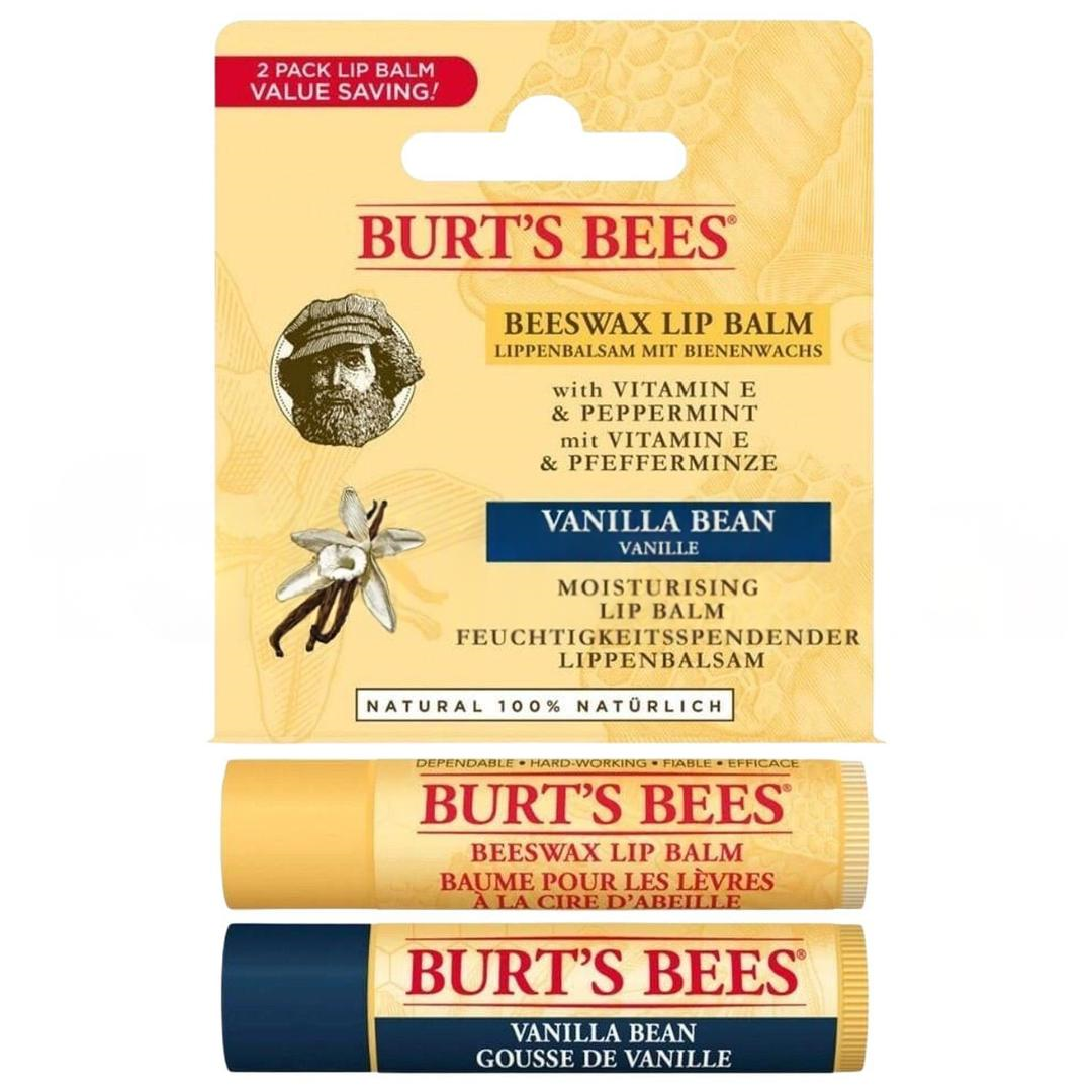 Burt's Bees Balmumu ve Vanilya İkili Doğal Dudak Balsamı 4.25 gr