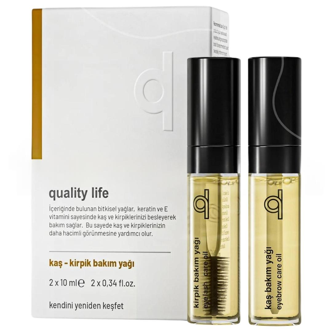 Quality Life Kaş Kirpik Serumu Kaş Kirpik Bakım Yağı Besleyici Uzatıcı 20 ml