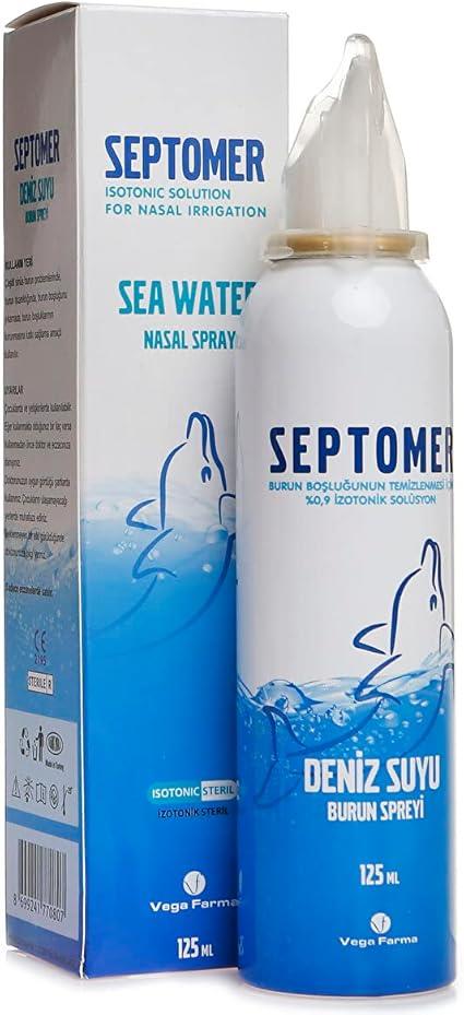 SEPTOMER BURUN SPREYI DENIZ SUYU 125 ML