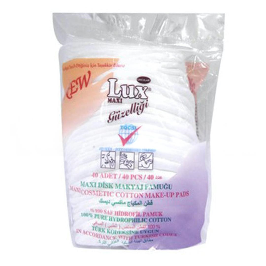 Lux Maxi Disk Makyaj Temizleme Pamuğu 40'lı