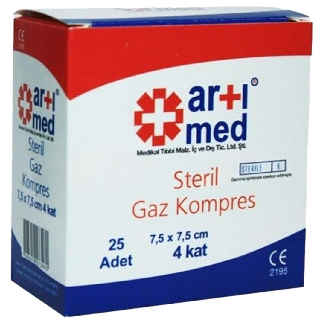 Artımed Gaz Kompres 25'li