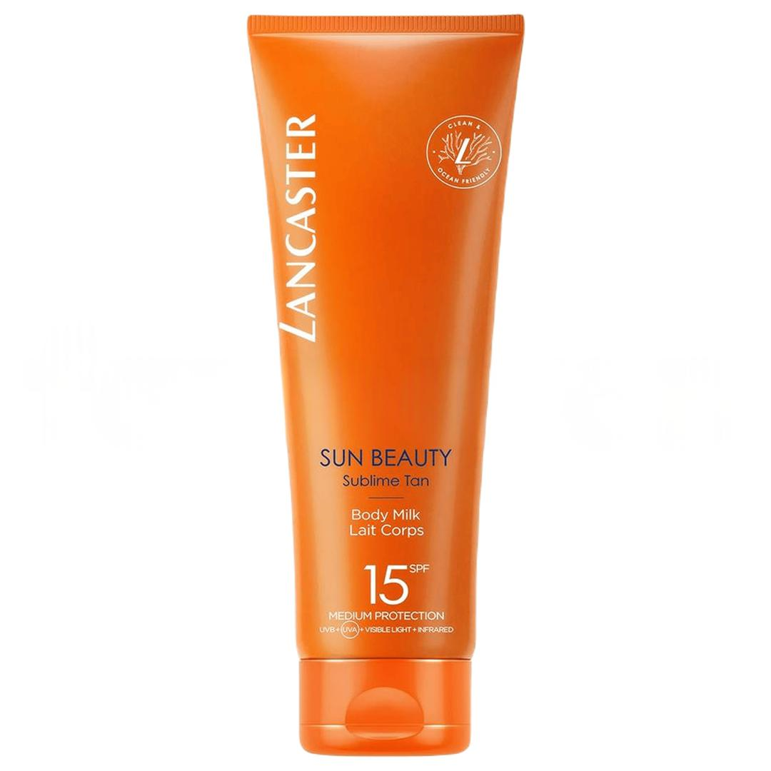 Lancaster Sun Beauty Sublime Tan Body Milk Güneş Koruyucu Vücut Sütü SPF15+ 250 ml