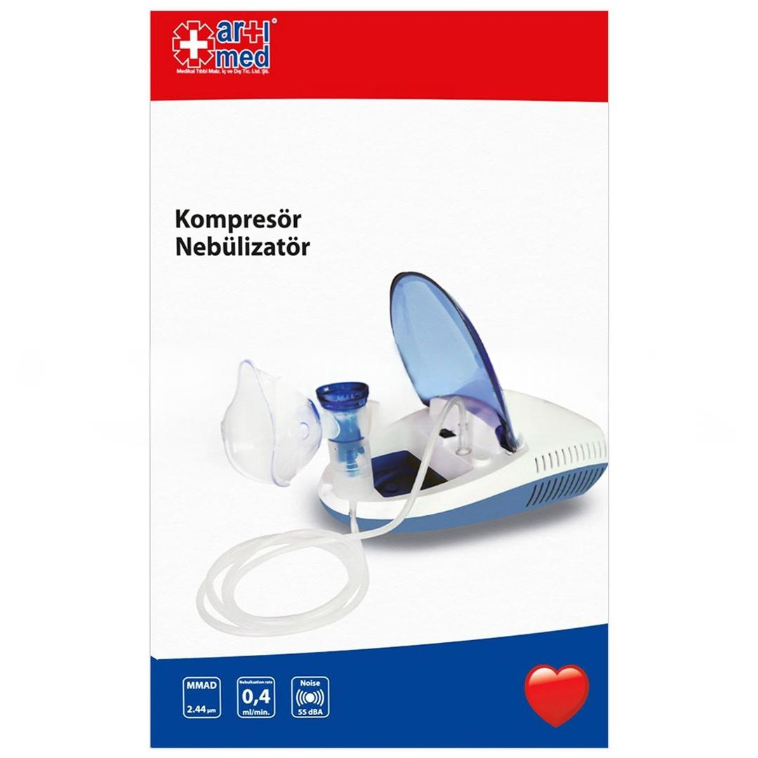 Artımed Kompresörlü Kapaklı Nebulizatör Cihazı