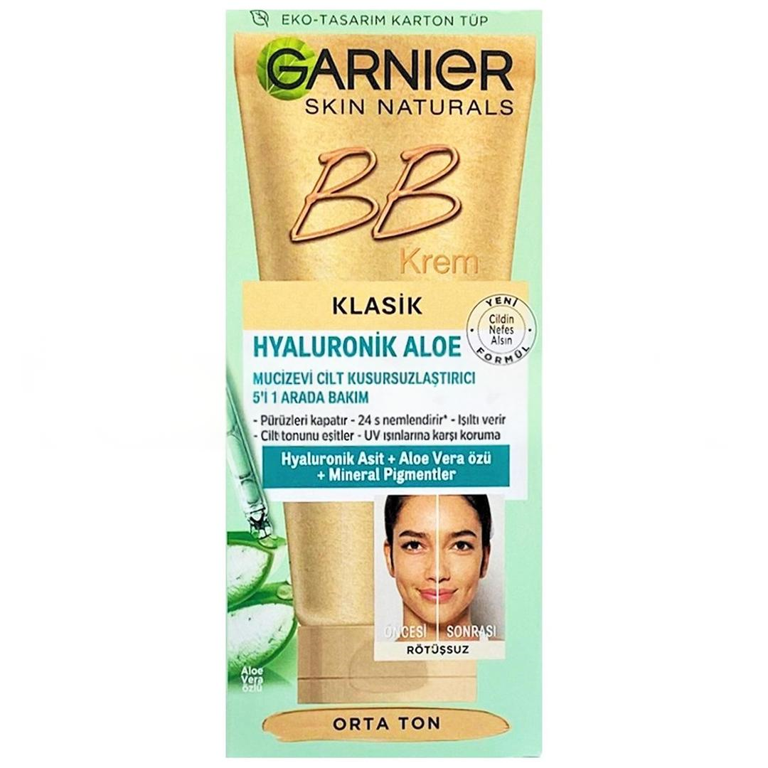Garnier Hyaluronik Aloe Klasik BB Krem 50 ml - Orta Ton