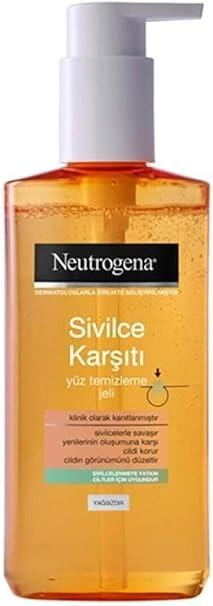 Neutrogena 200 ml Sivilce Karşıtı Yüz Temizleme Jeli