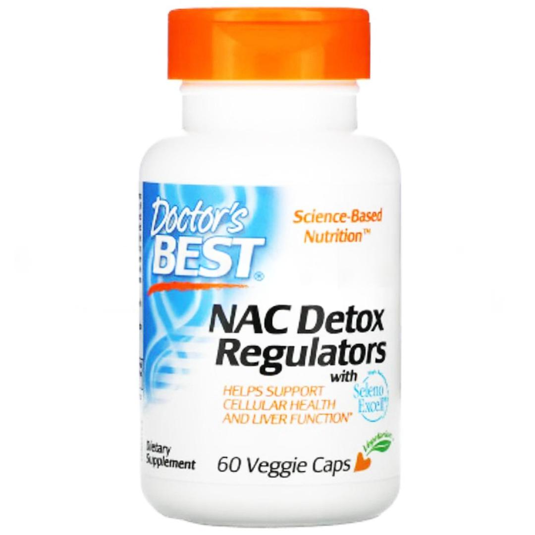 Doctor's Best Nac Detox Regulators 600 mg 60 Veggie Capsul - İthal