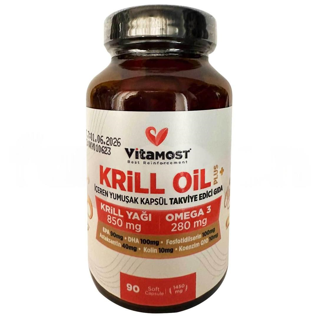 Vitamost Krill Oil Plus 1450 mg 90 Softjel