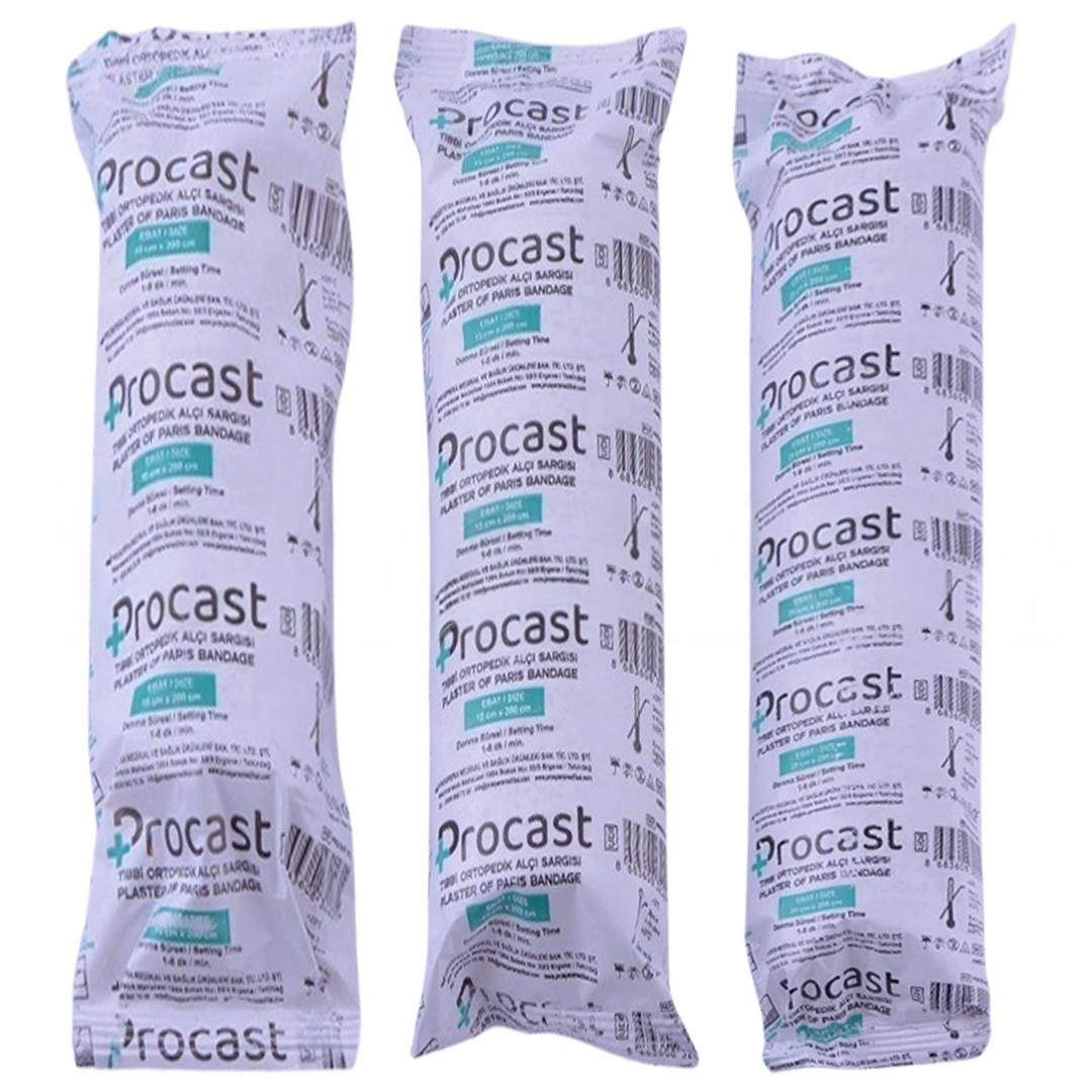 Procast Alçılı Sargı Bezi 10 cm x 2,7 m