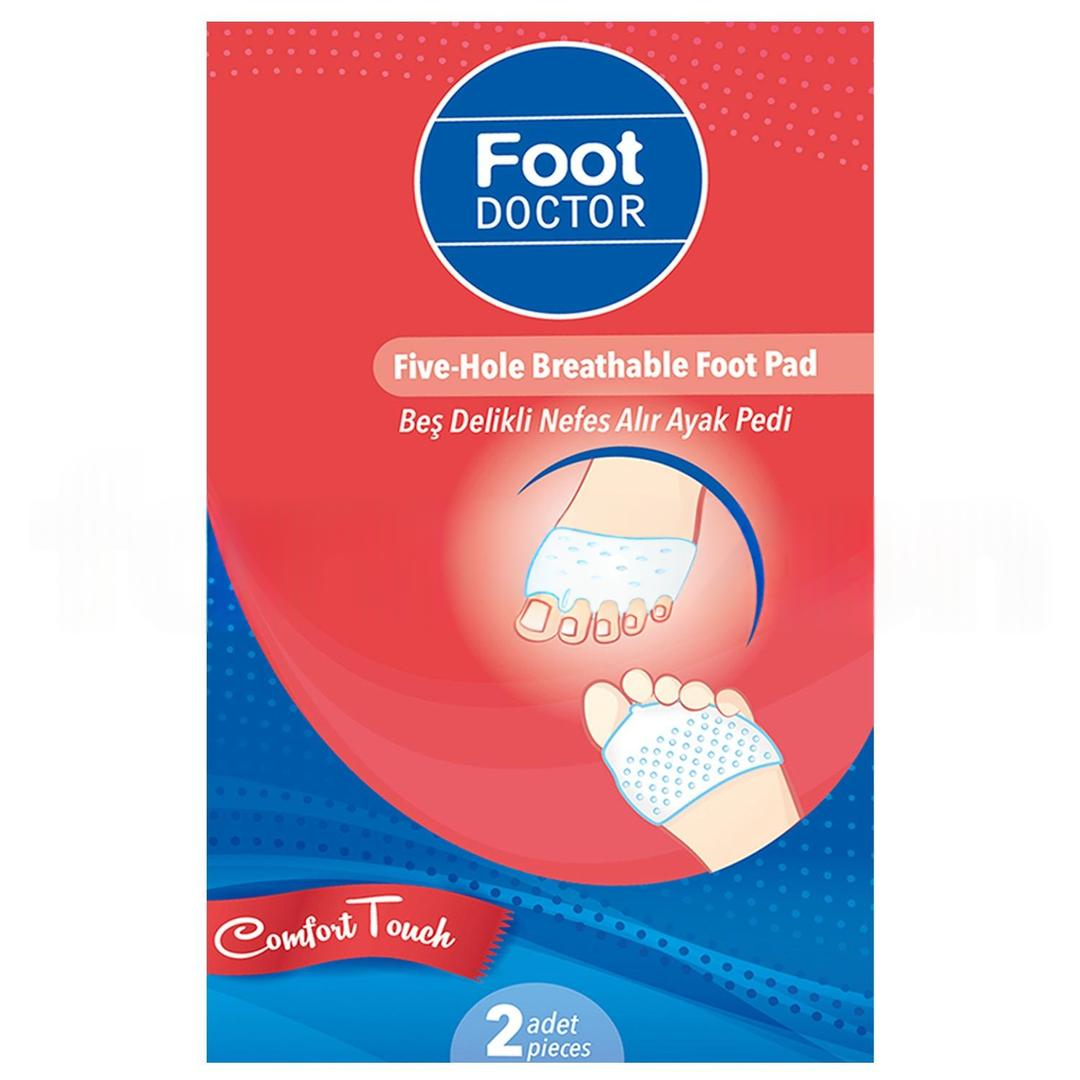Foot Doctor Beş Delikli Nefes Alır Ayak Pedi 2 Adet