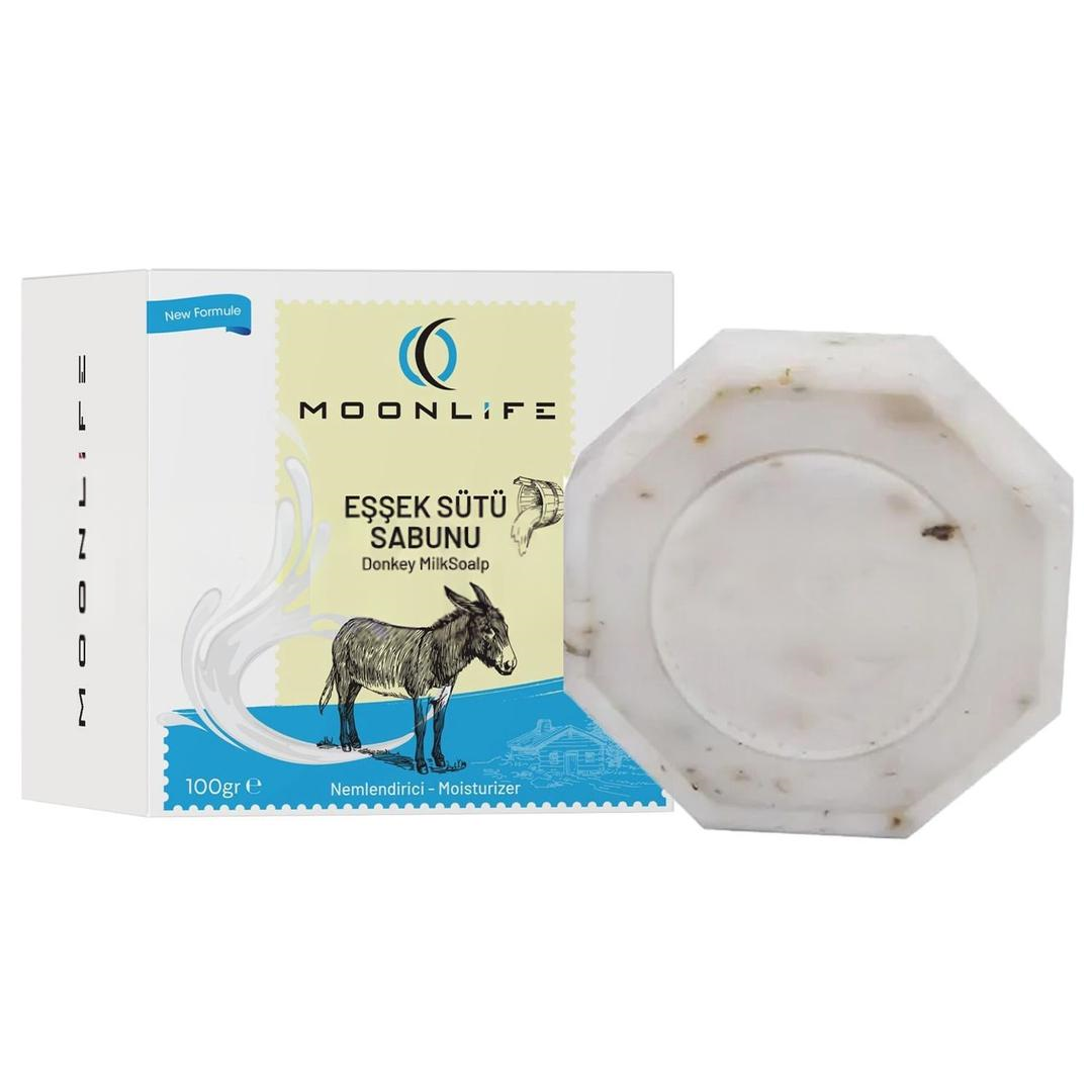 Moonlife Eşek Sütlü Doğal Sabun 100 gr