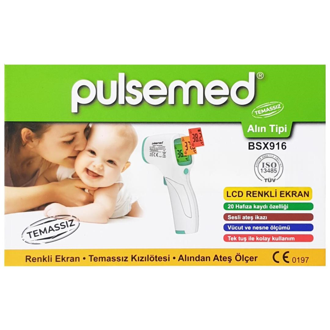 Pulsemed Tabanca Tipi Temazsız Ateş Ölçer BSX916