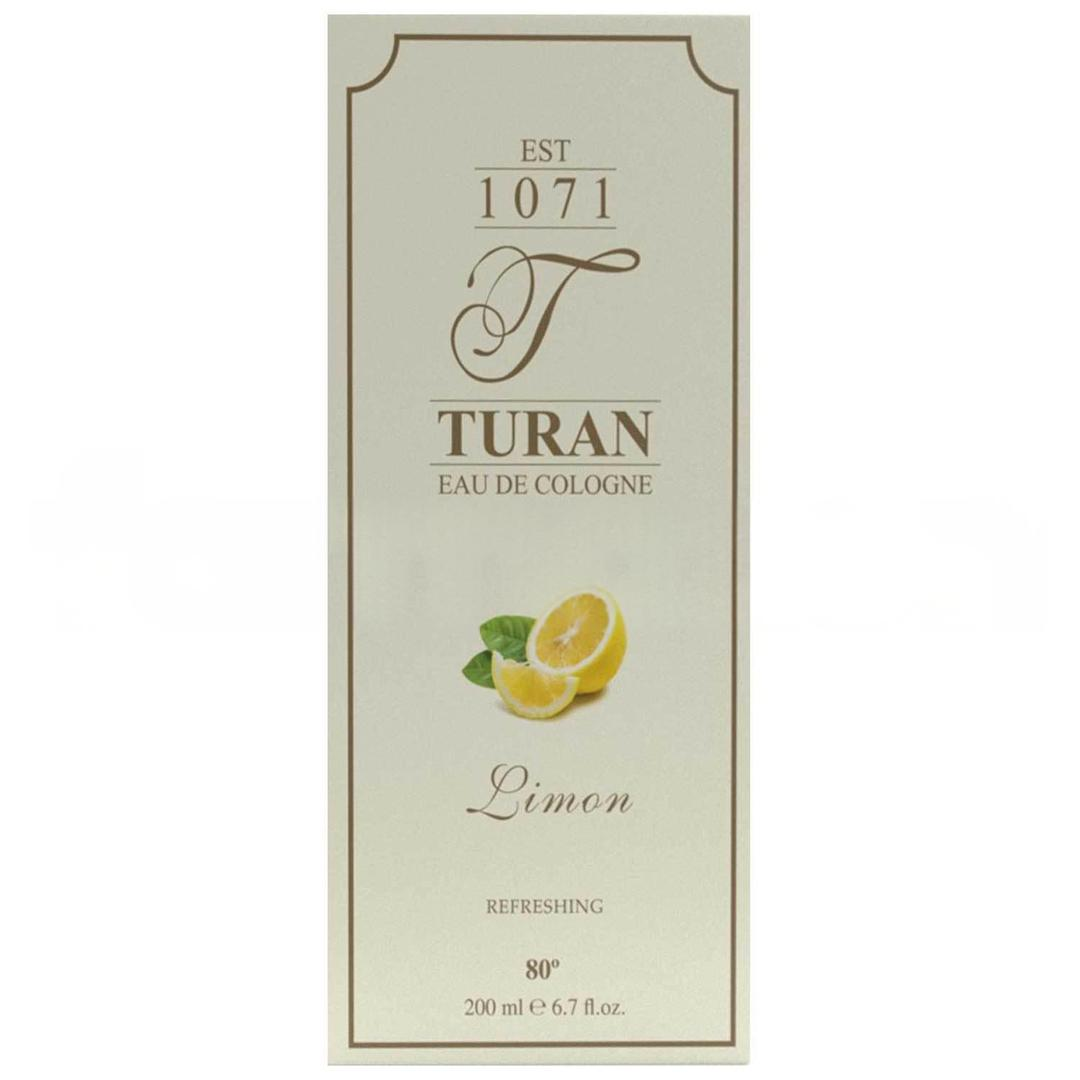 Turan Parfümlü Limon Kolonyası 80° 200 ml