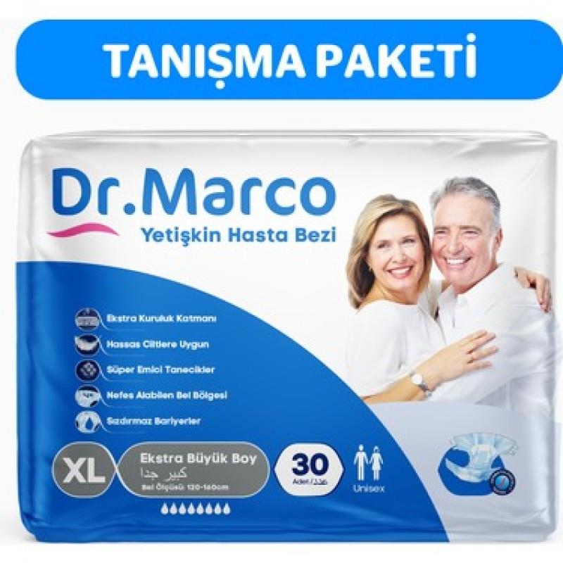 DR.MARCO YETİŞKİN HASTA BEZİ EKSTRA BÜYÜK XL 30 ADET