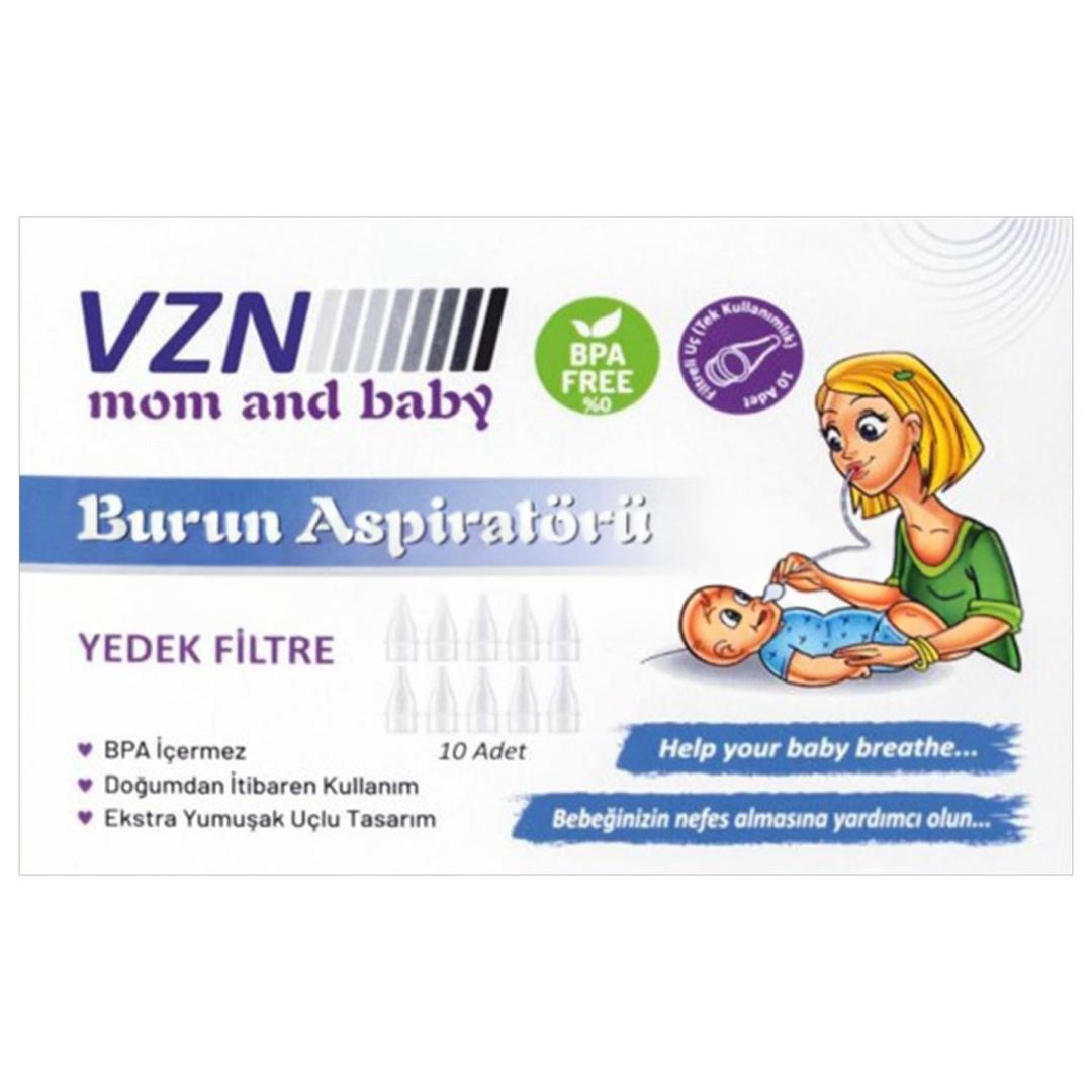 Vzn Burun Aspiratör Yedek Filtresi 10'lu