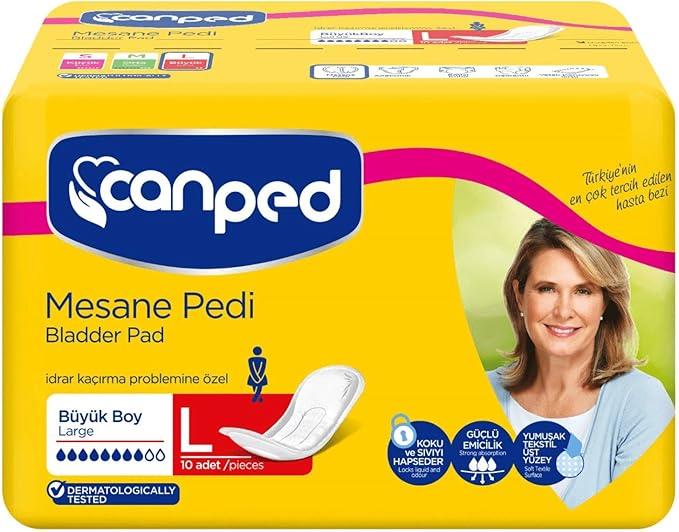Canped Mesane Pedi Büyük Boy 10 Adet