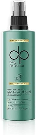 DP Daily Perfection Hyaluronik Asit Durulanmayan 180 ml Sıvı Saç Kremi