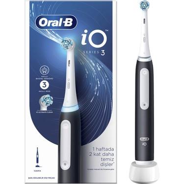 Oral-B iO 3 Şarjlı Siyah Diş Fırçası