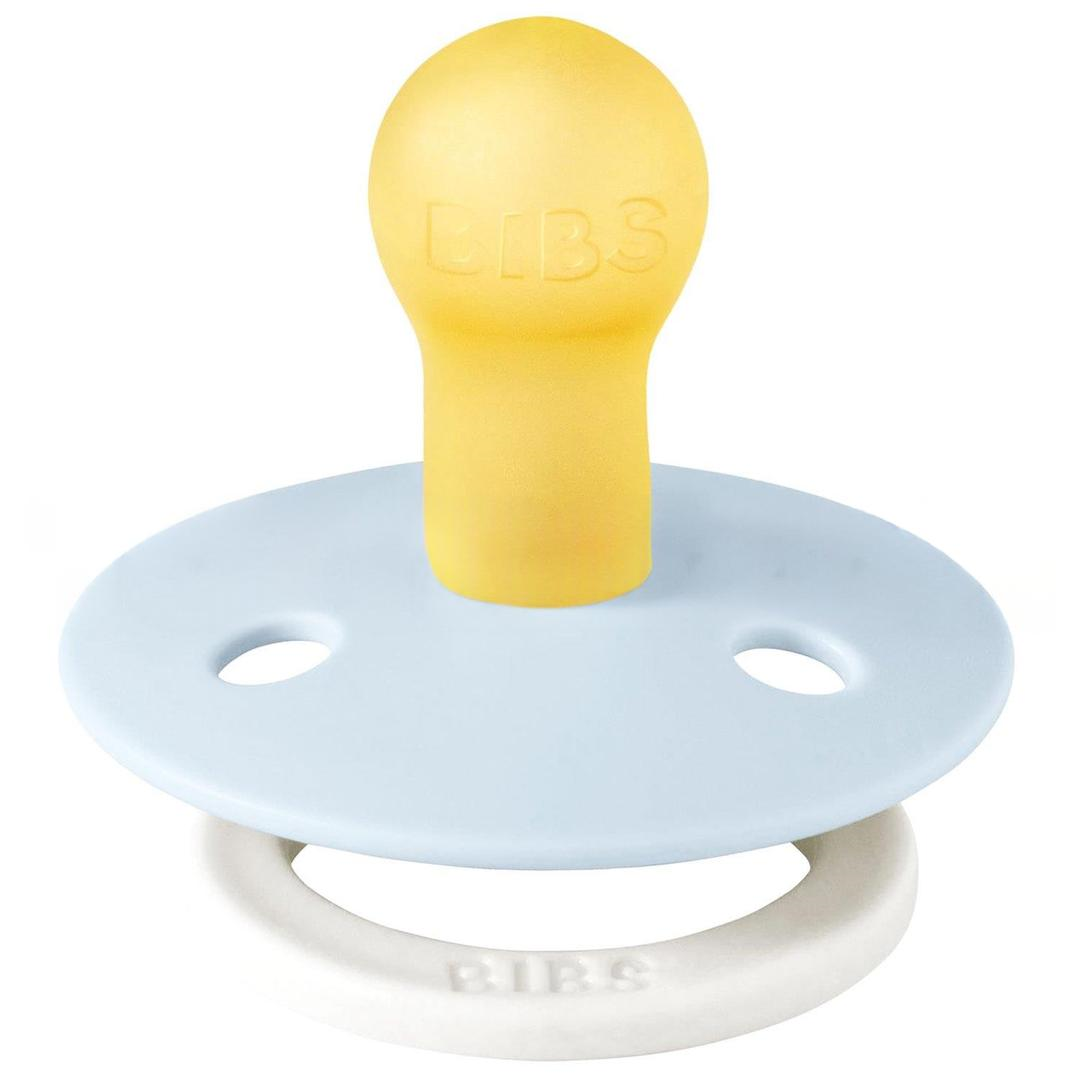Bibs Colour Kauçuk Emzik 0-6 Ay - Baby Blue Glow