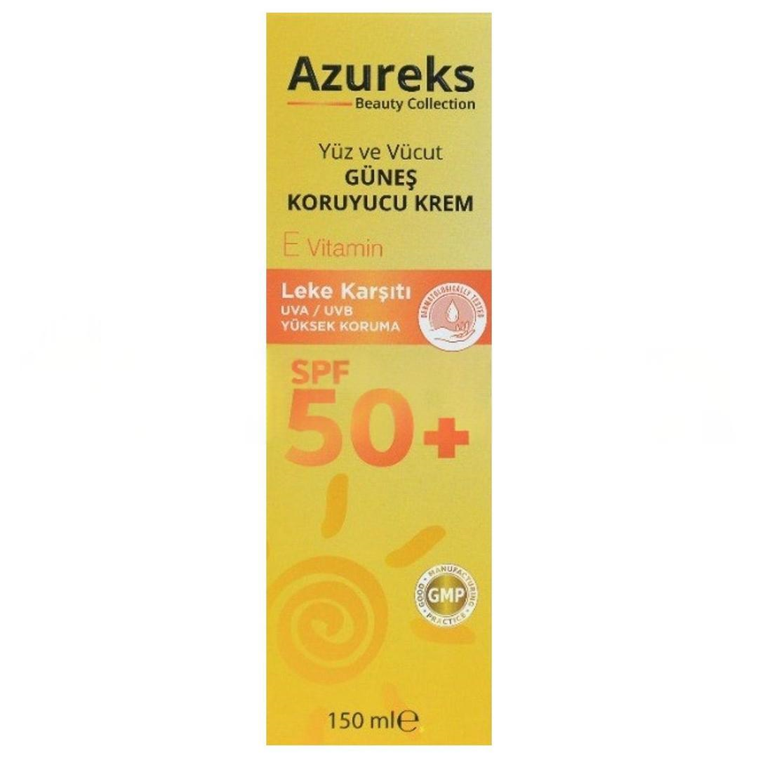 Azureks Leke Karşıtı Güneş Kremi SPF50+ 150 ml