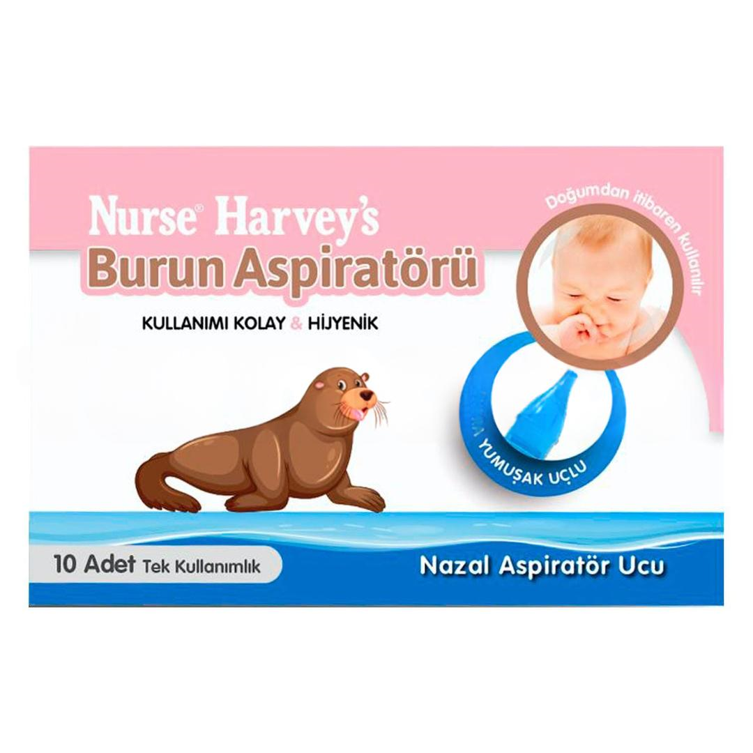 Nurse Harvey's Burun Aspiratörü Yedek Ucu 10'lu