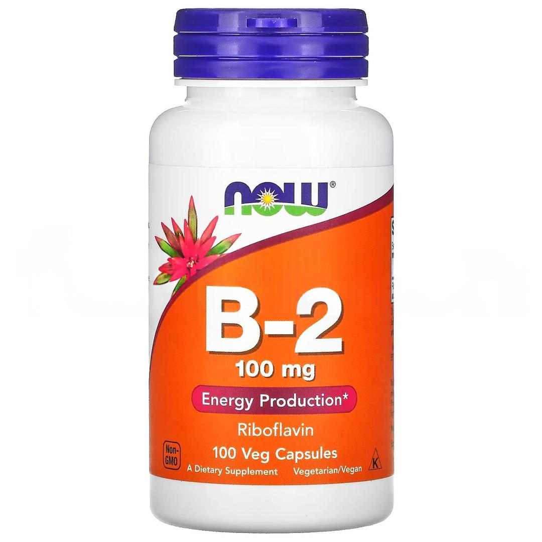 Now Foods B-2 100 mg 100 Veg Capsules - İthal