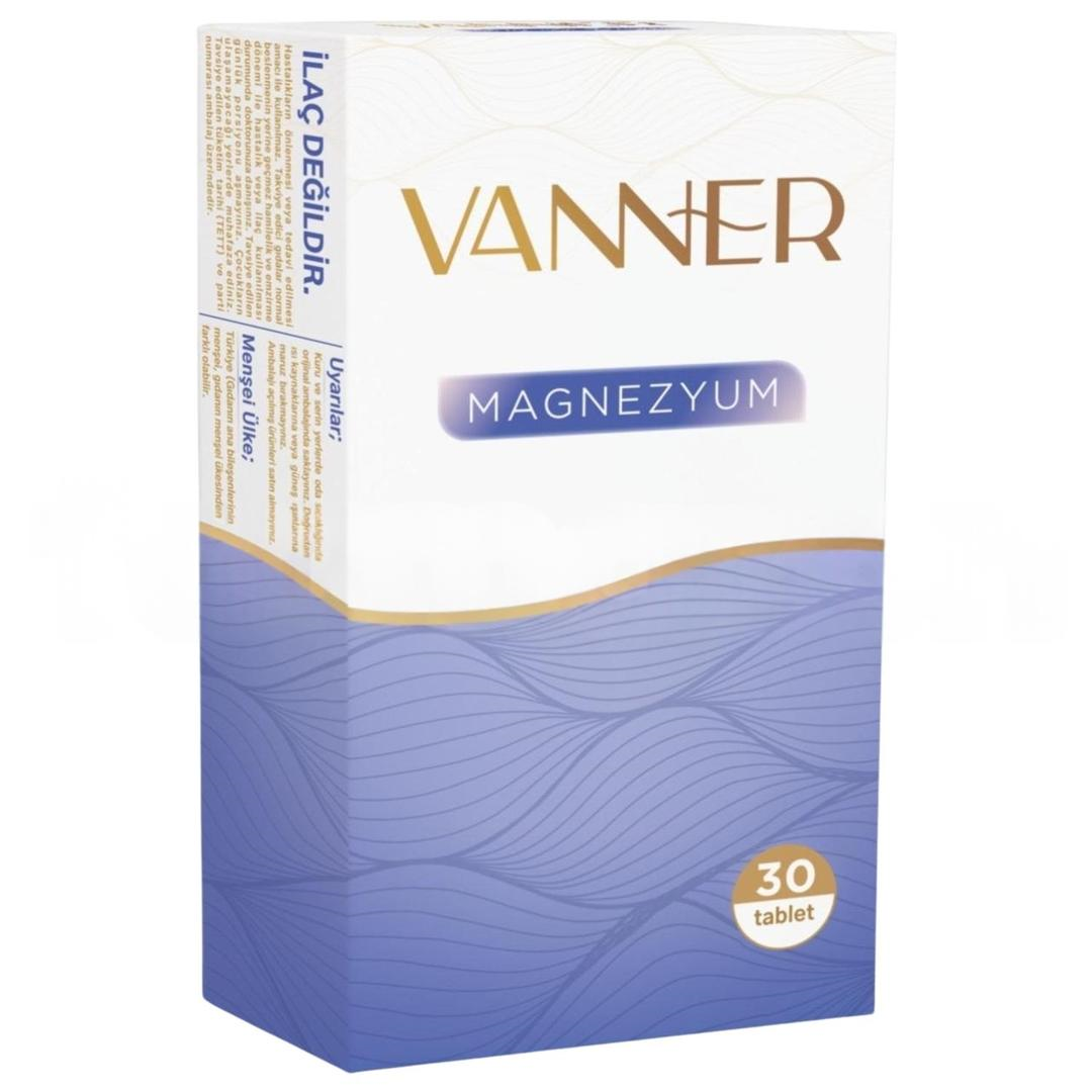 Vanner Magnezyum 30 Tablet