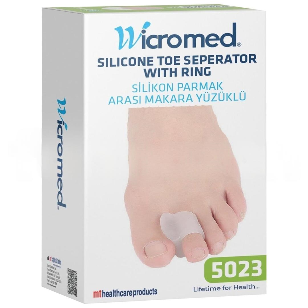 Wicromed Silikon Parmak Arası Makara Yüzüklü Büyük Mt5023