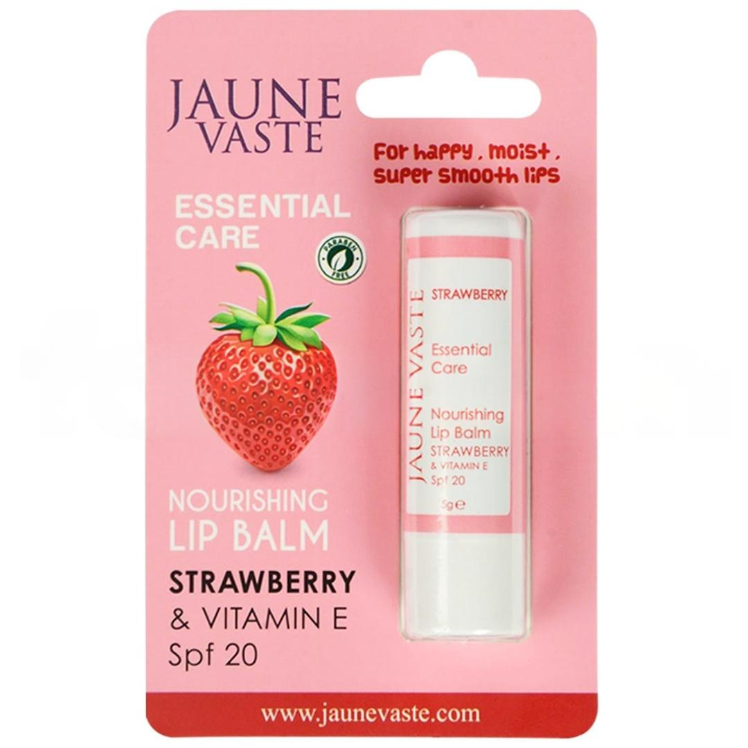 Jaune Vaste Essential Care SPF20+ Srawberry & E Vitamini Lip Stick 5 gr