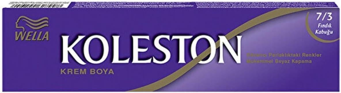 Wella Koleston 7/3 Fındık Kabuğu Tüp Saç Boyası