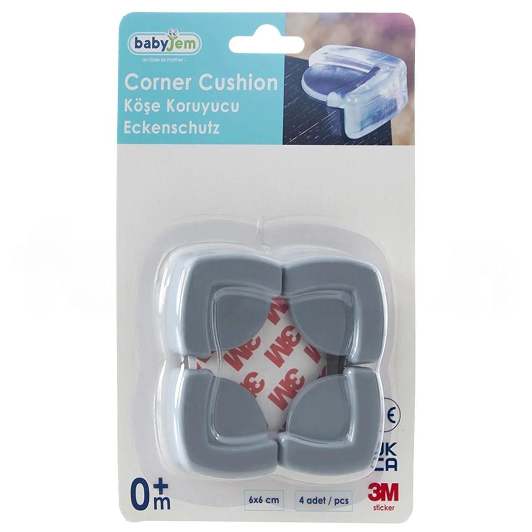 Babyjem Köşe Koruyucu Gri 052