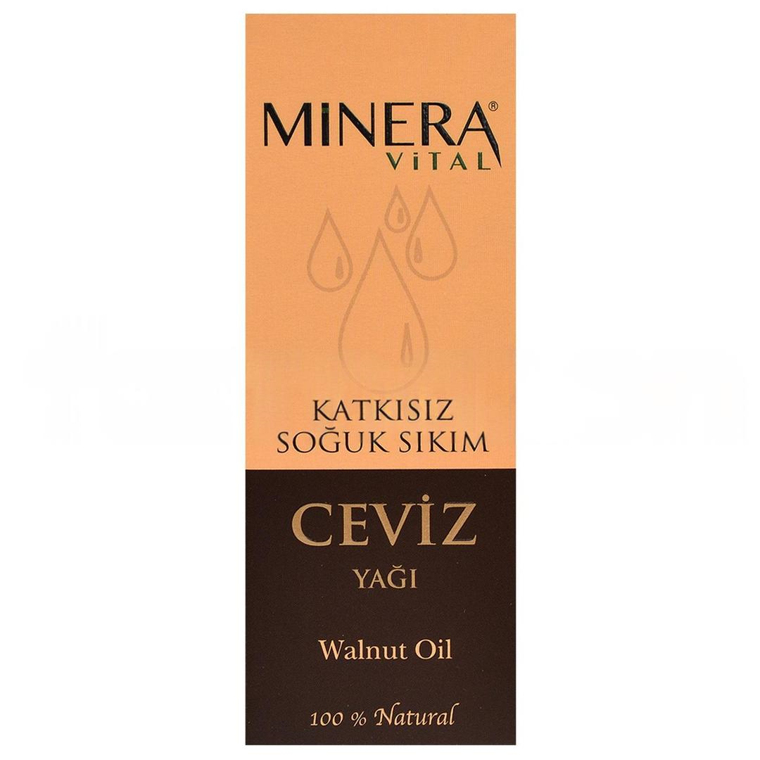 Minera Vital Ceviz Yağı 50 ml (Soğuk Pres)