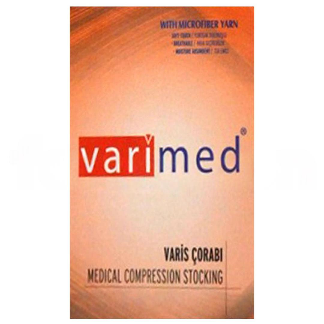 Varimed Diz Üstü Burnu Kapalı Varis Çorabı No:5