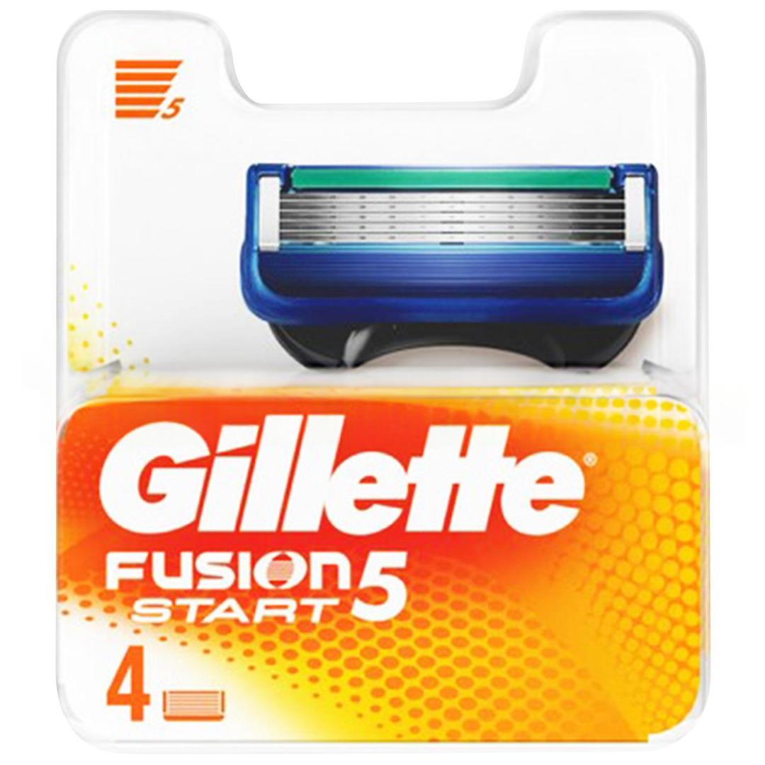 Gillette Fusion 5 Start Yedek Tıraş Bıçağı 4'lü
