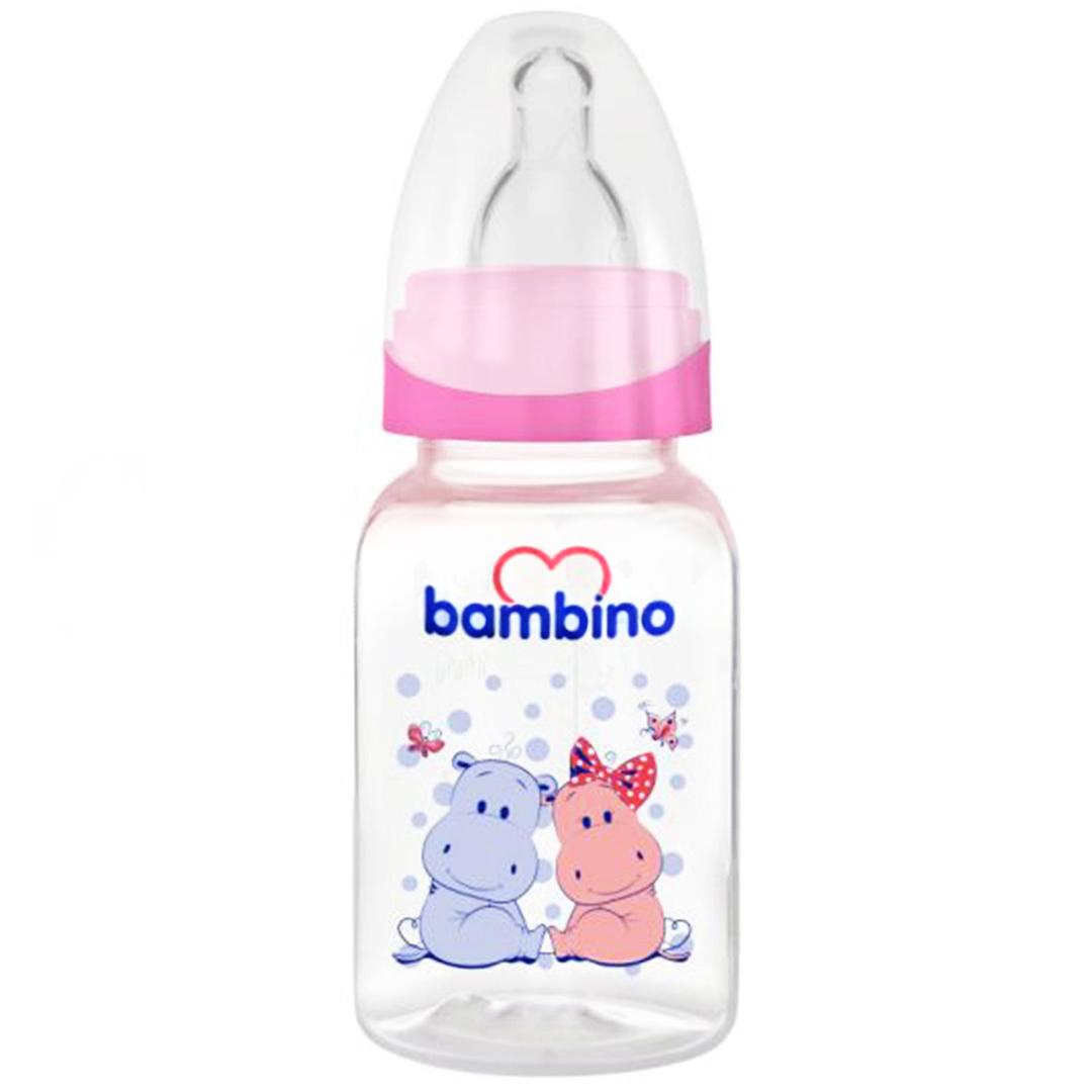 Bambino PP Kavramalı Biberon Pembe 150 ml