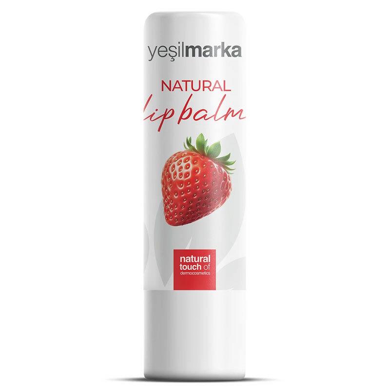 Yeşilmarka Doğal Dudak Balmı 4,15 gr - Çilek