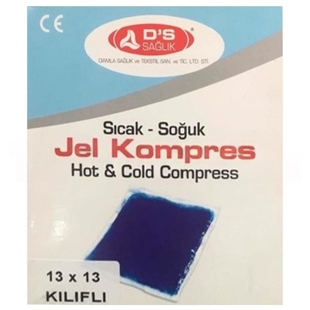 Ds Plus Sıcak Soğuk Kompres Kılıflı 13x13 cm