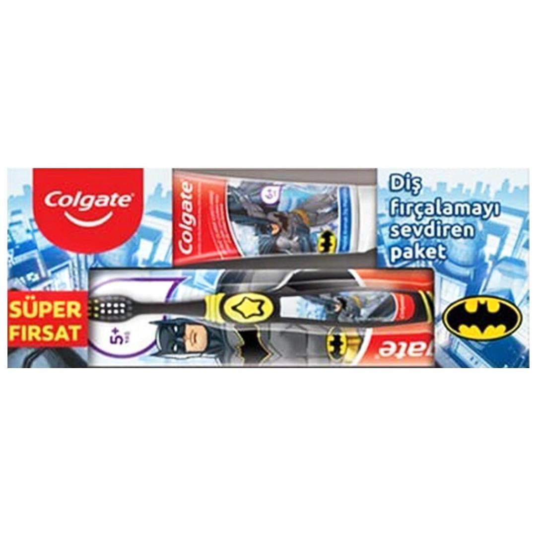 Colgate Çocuk Diş Macunu 75 ml + Diş Fırçası Batman