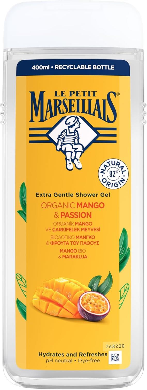 Le Petit Marseillais Organik Mango ve Çarkıfelek Meyvesi 400 ml Duş Jeli
