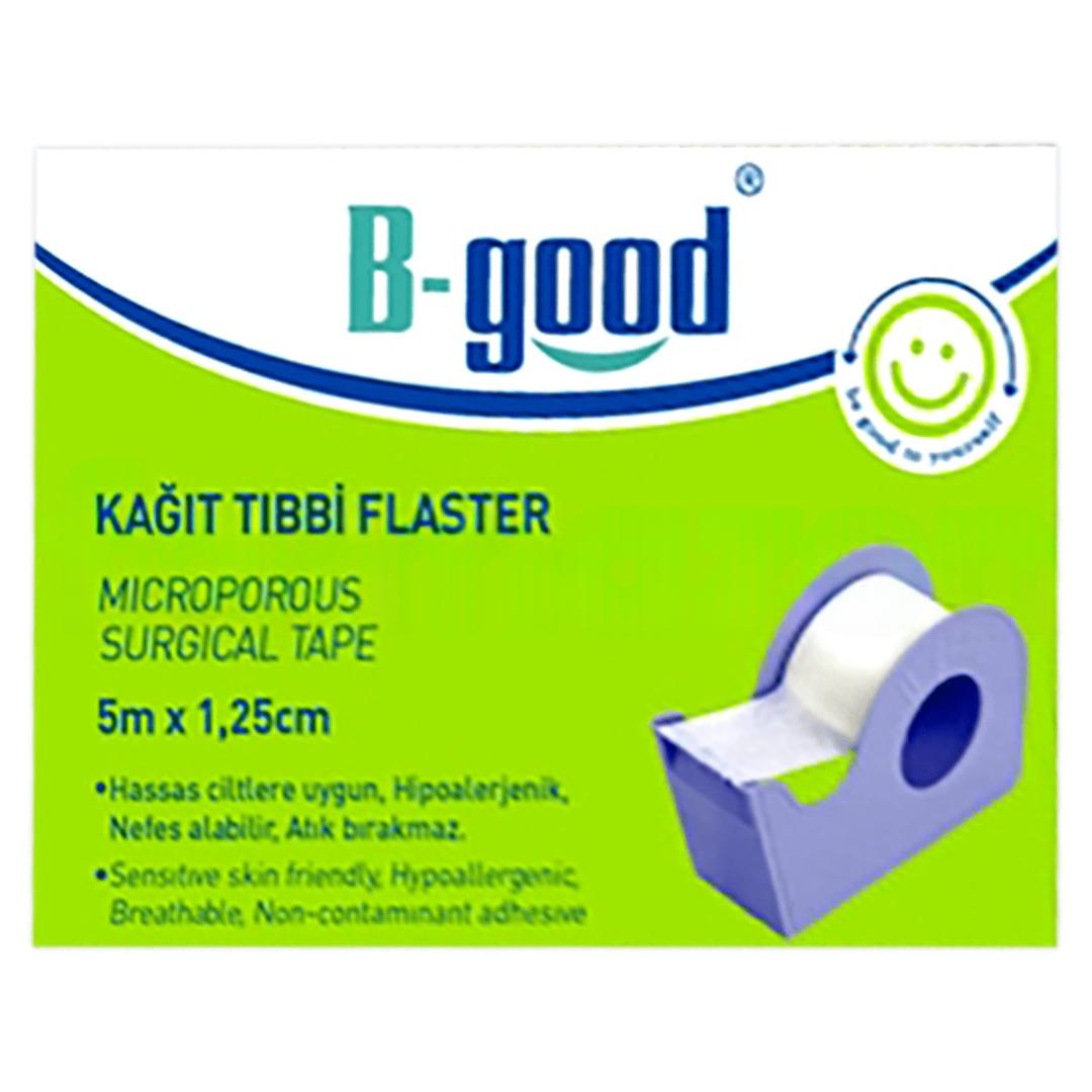 B-Good Kağıt Tıbbi Flaster 5 m x 1,25 cm