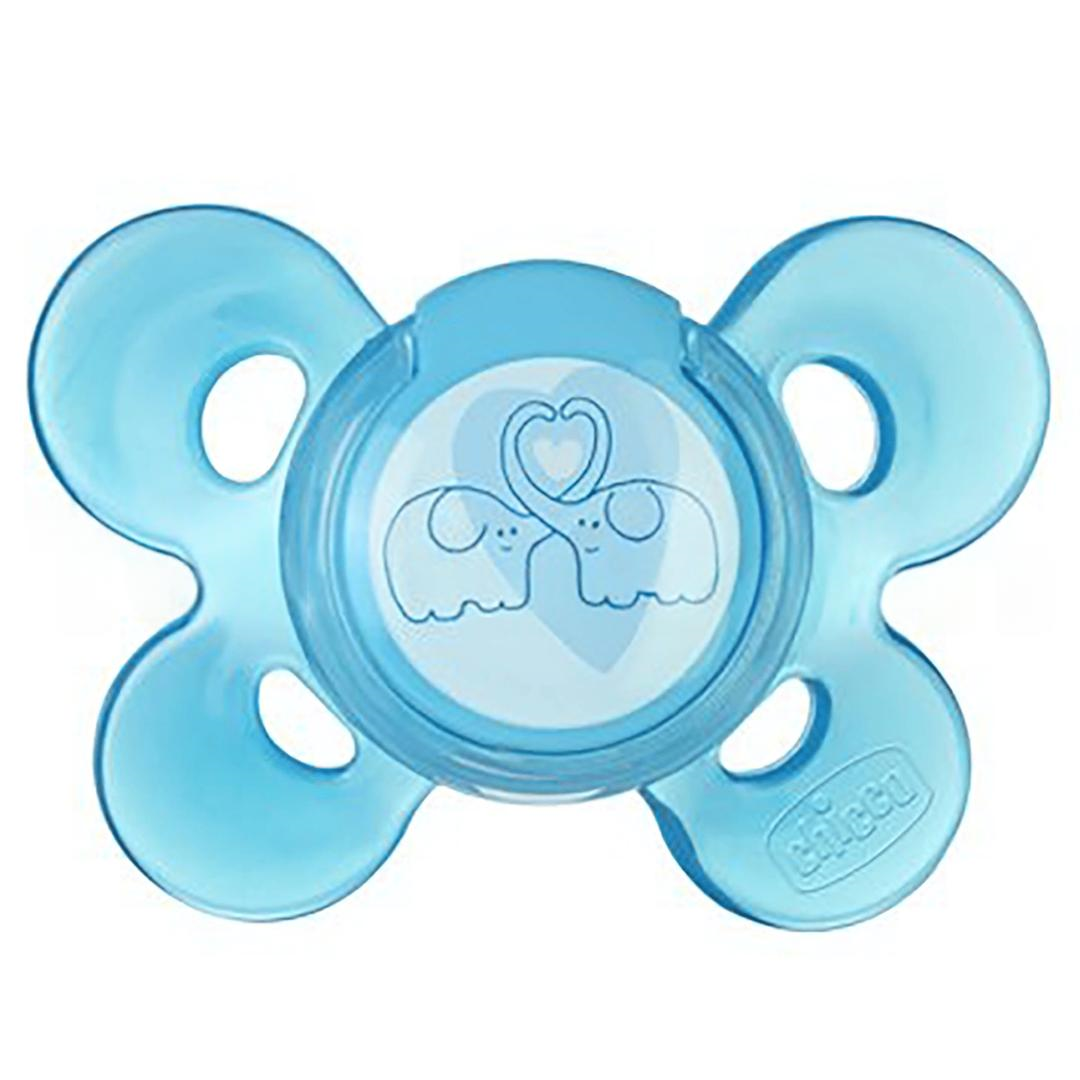 Chicco Physio Comfort Silikon Emzik 6-12 Ay Tekli - Erkek