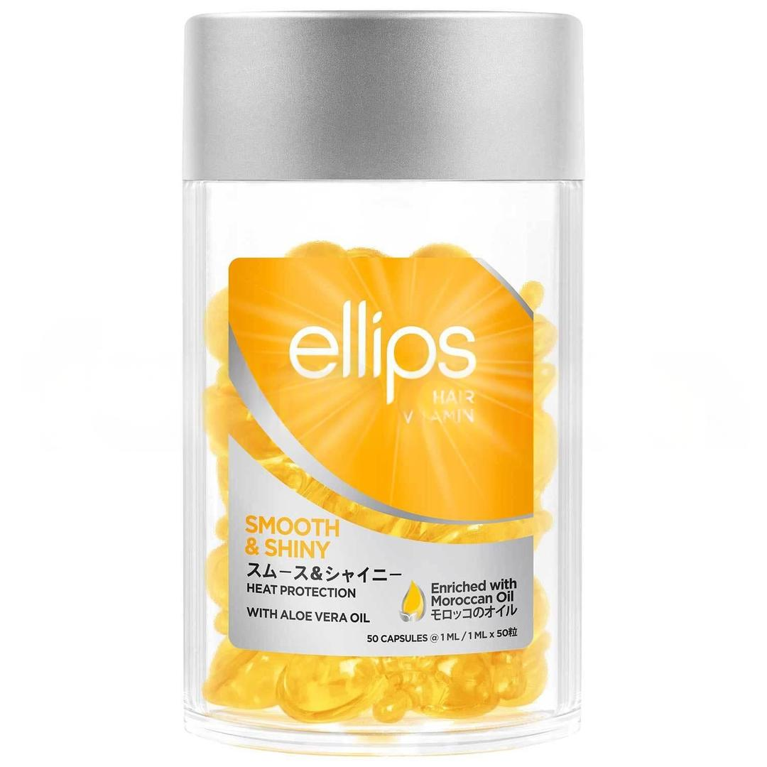 Ellips Smooth & Shiny Yumuşaklık ve Işıltı Veren Saç Vitamini 50'li Jar