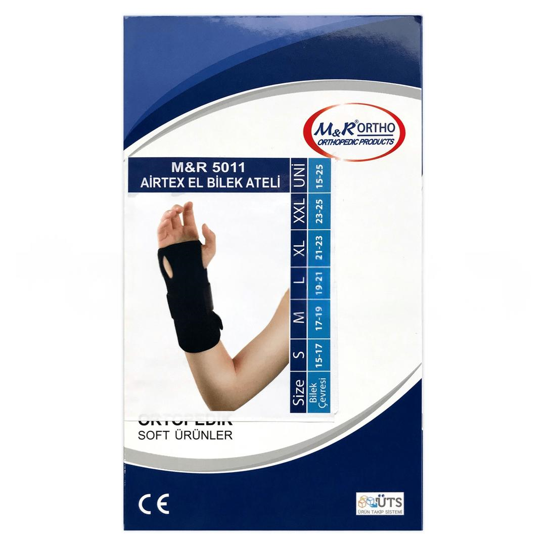 M&R Ortho Airtex Çift Taraflı El Bilek Ateli