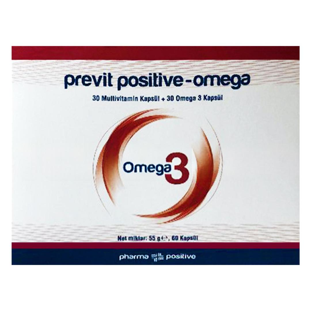 Previt Positive-Omega 60 Kapsül