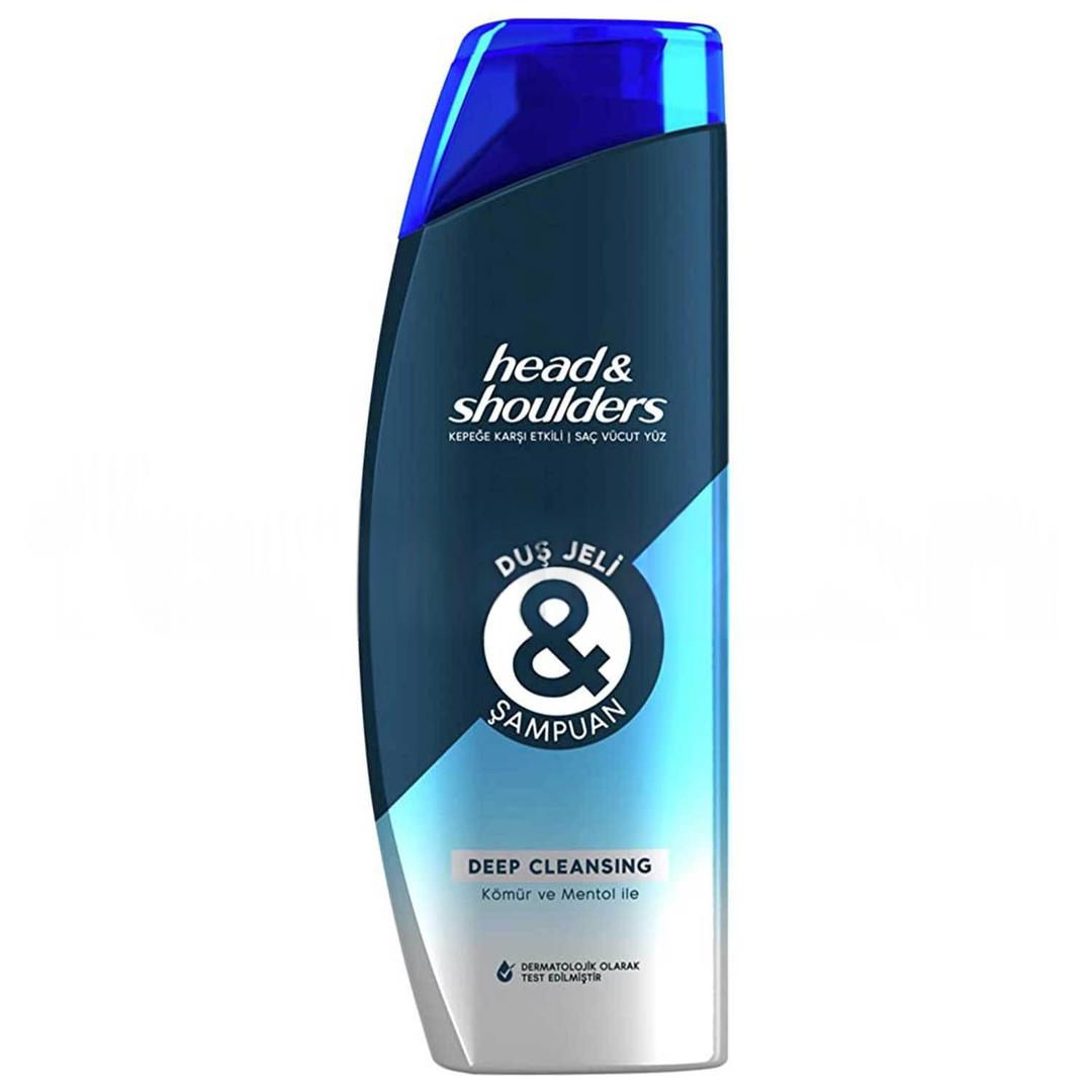 Head & Shoulders Deep Cleansing Kömür Mentol Duş Jeli ve Şampuan 360 ml