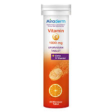 VITAMIN C 1000 MG EFERVESAN 20 TABLET MIRADERM