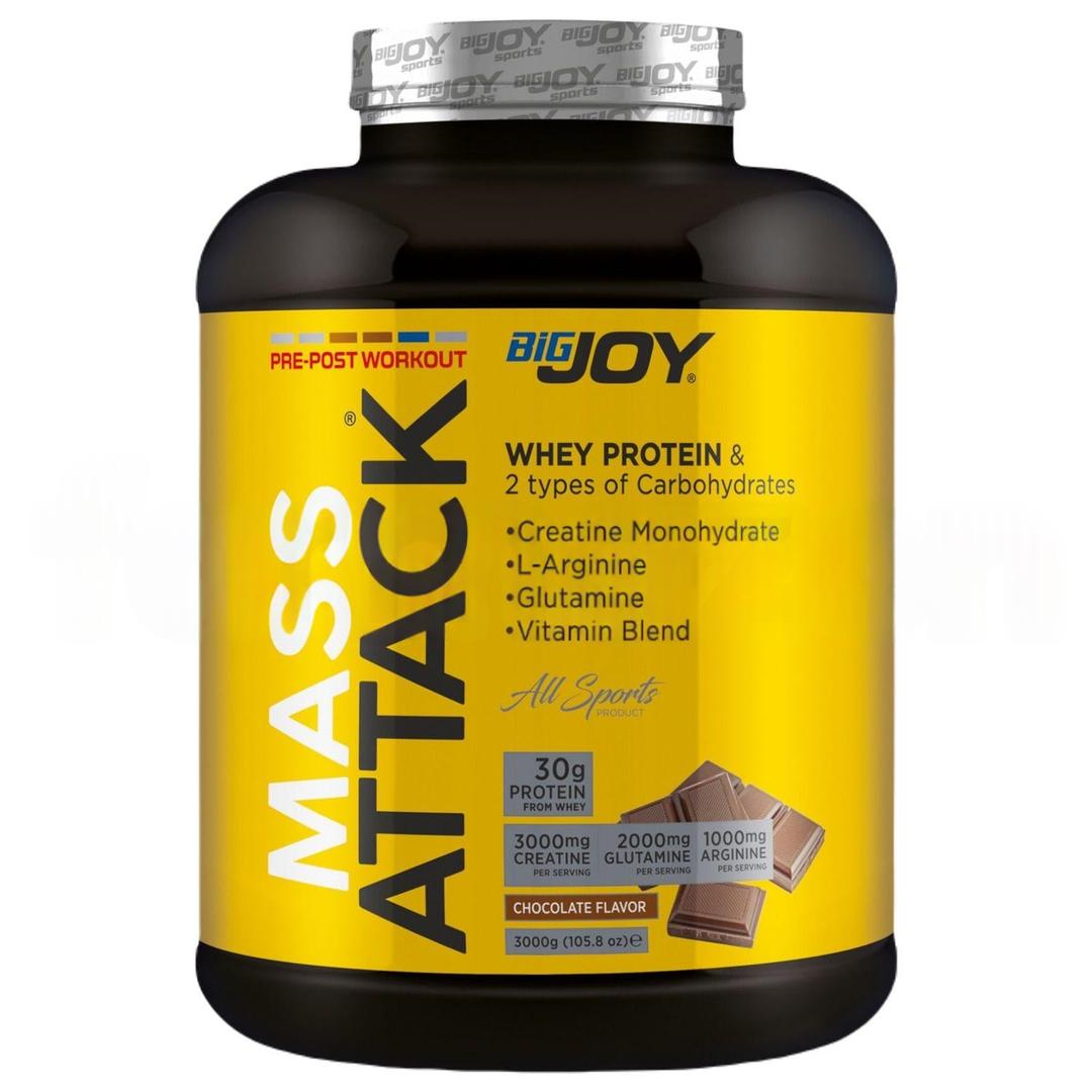 Bigjoy Sports Mass Attack Çikolata Aromalı 3000 gr